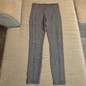Liverpool Black White Patterned Casual Stretch Office Career Pants Leggings Sz 2